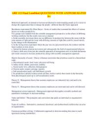 Organizational Behavior and Management Theories: Key Concepts and Applications
