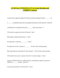 Aviation Exam Questions and Answers: Airspace, Navigation, and ATC