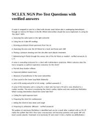 NCLEX NGN Practice Questions: Medical-Surgical Nursing Review