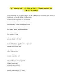 Dermatology Exam Questions and Answers: A Comprehensive Review