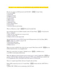 ASON Network Configuration Q&A: WS-NOC Guide