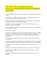 Conceptualization and Measurement in Social Research: Q&A