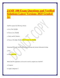Jamf 100 Exam Q&A: Mobile Device Management Solutions 2025