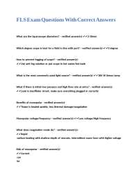 Laparoscopic Surgery Exam Q&A: Verified Answers