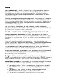 Riassunto di Freud per maturità