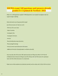 SOCRA Exam Prep: IND and IDE Regulations Q&A