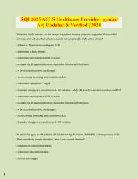 ACLS Healthcare Provider Practice Questions | 2024
