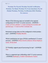 Workday Pro Payroll, Workday Payroll Certification,.pdf