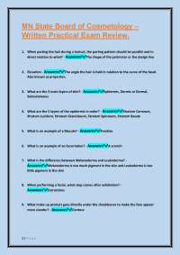 Cosmetology Exam Review: Questions and Answers for Practical Success