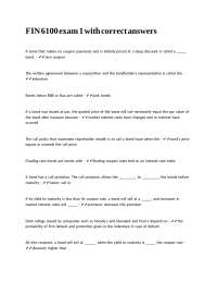 Finance Exam Questions and Answers: Bonds, CAPM, and Financial Ratios