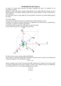 Appunti di Fondamenti di Statica, UNIFI; A.A. 2023/2024