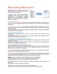 Modulo de administración de operaciones.