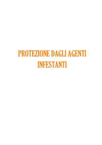 PROTEZIONE DAGLI AGENTI INFESTANTI