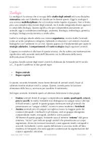 Appunti per esame orale di Zoologia I prof. Angelica Crottini