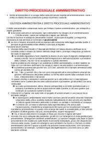 Appunti di diritto processuale amministrativo