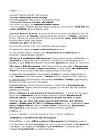 Sintesi del libro Analisi sociale del mercato del lavoro