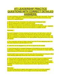 ATI LEADERSHIP PRACTICE QUESTIONS WITH CORRECT DETAILED ANSWERS..pdf