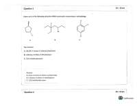 Portage Learning Module 4 Exam ||Chem 219 Principles of Organic Chemistry Dr David Gallaha