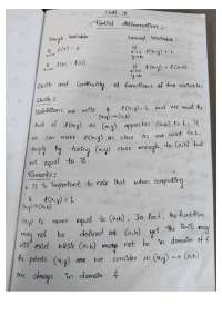 Partial differentiation (part-A)