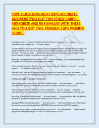 CRPC Exam Q&A: Social Security, Medicare & Retirement Planning
