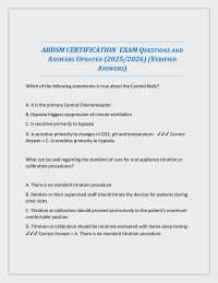 ABDSM CERTIFICATION EXAM QUESTIONS AND ANSWERS UPDATED (2025/2026) (VERIFIED ANSWERS)