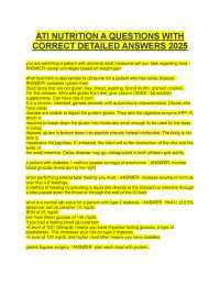 ATI NUTRITION A QUESTIONS WITH CORRECT DETAILED ANSWERS 2025.pdf