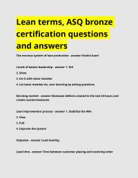 Lean terms, ASQ bronze certification questions and answers.docx