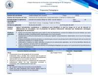 Ejemplo Planeación Educativa