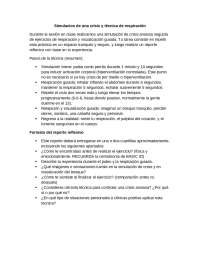 Rúbrica de intervención en crisis