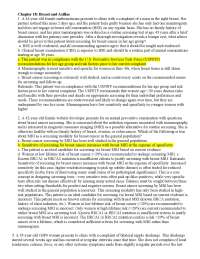 NR 509 Bates final Chapter 18: Breast and Axillae