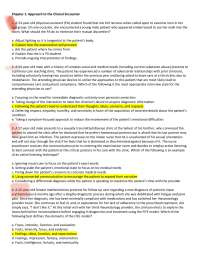 NR 509 Bates Interactive Question Bank-Chapters 1-17