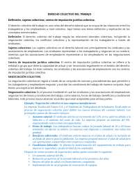 Guía de Derecho Colectivo del trabajo