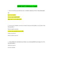 NRNP 6675 Midterm Exam (100 Questions & Answers) (Latest, 2025): Walden University