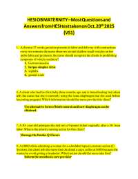 Hesi Maternity OB Exam Screenshots 2025..pdf