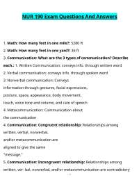 Healthcare Exam Questions and Answers: Nursing and Patient Safety