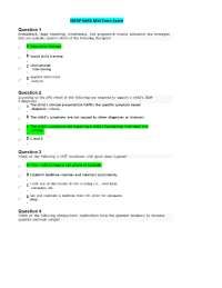 NRNP 6665 Midterm Exam (Latest-2025, 100 Q & A) / NRNP6665 Midterm Exam: Walden University