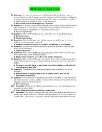 NRNP 6665 Final Exam (Version-1, 135 Q & A, Latest-2025) / NRNP6665 Final Exam: Walden Uni