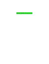 NRNP 6665 Final Exam (Version-3, 100 Q & A, Latest-2025) / NRNP6665 Final Exam: Walden Uni