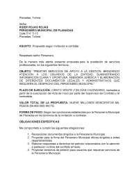 PROPUESTA OFERTA LABORAL