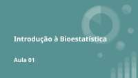 Introdoução a Bioestatistica