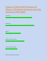 Chapter 10 Phys 2040 Principles Of Physics 2 Workshop Questions Correctly Answered 100% Ri