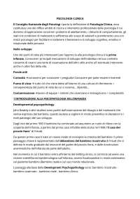 Appunti totali programma Psicologia clinica anno 2024/2025