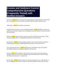 Erosion and Sediment Control: Comprehensive Q&A