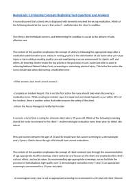 NurseLogic 2.0 Nursing Concepts Beginning Test Questions and Answers.odt