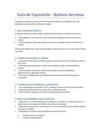 Complicaciones bulimia