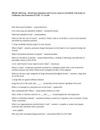 PHAR 100 Exam – Real Exam Questions and Correct Answers