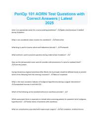 PeriOp 101 AORN 2025