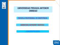 Nutrición en la Madre Lactante – Requerimientos y Recomendaciones Dietéticas