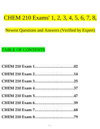 CHEM 210 Biochemistry Module 1 Study Guide – Macromolecules, Cell Structure, and Functiona