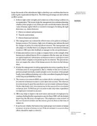 The Intense of Human Resource Management, Human Resource Planning
